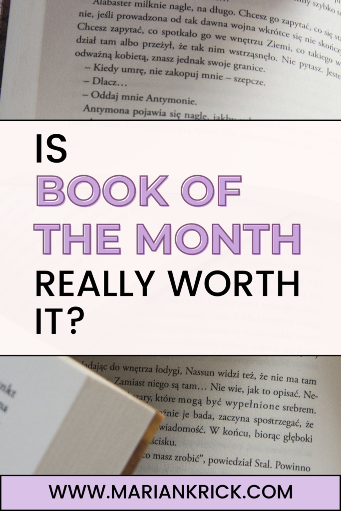 Is Book of the Month Really Worth It?