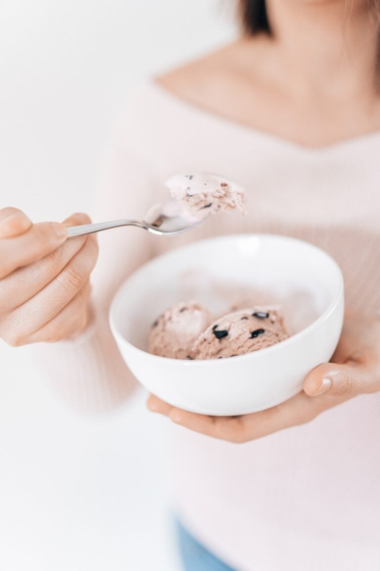 Strawberry & Mascarpone Ice Cream