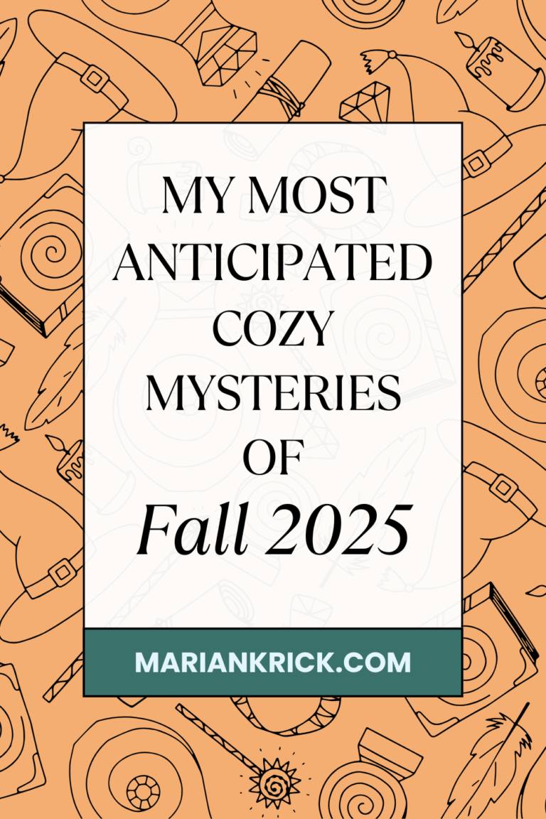 My Most Anticipated Fall 2025 Cozy Mysteries