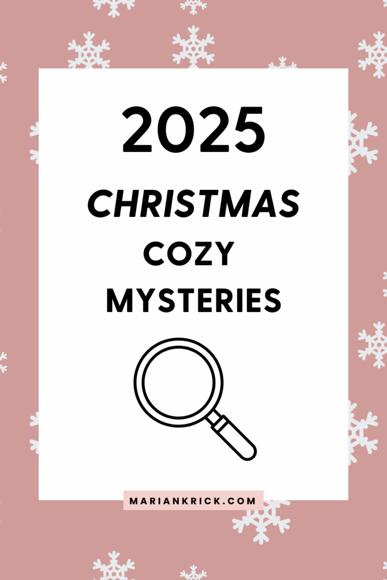 2025 Christmas Cozy Mysteries I Am Looking Forward To