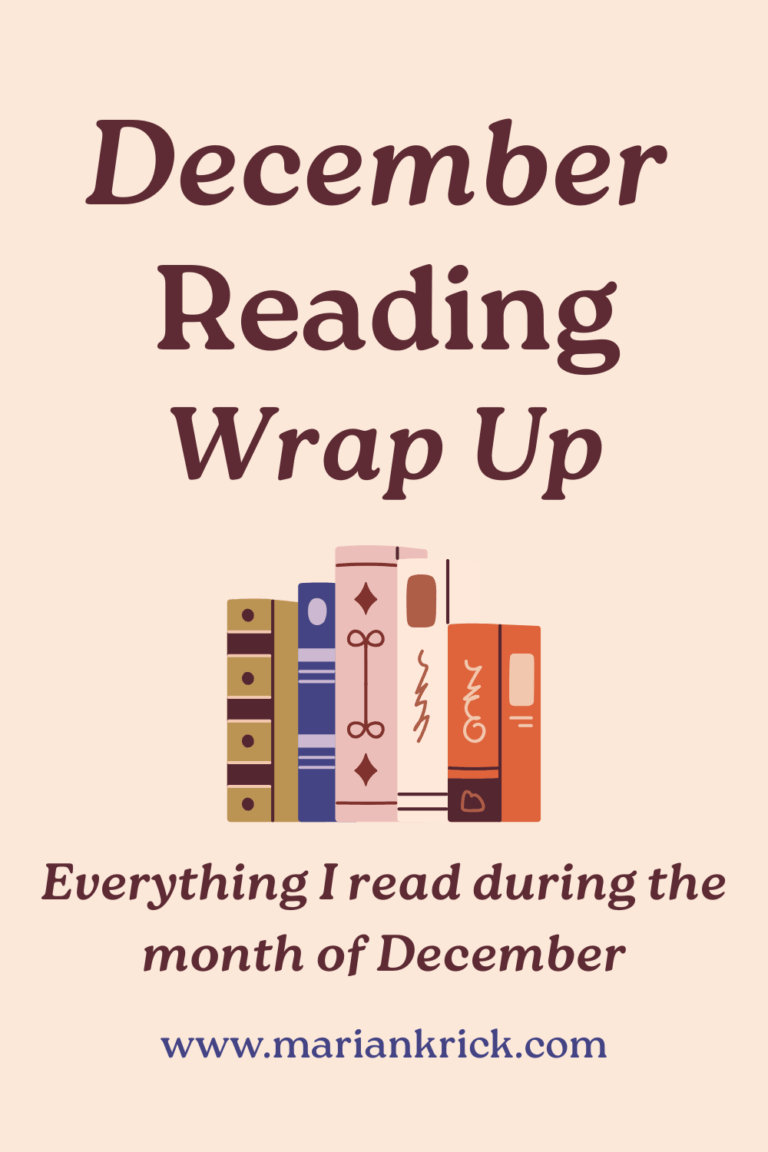 December 2025 Reading Wrap Up